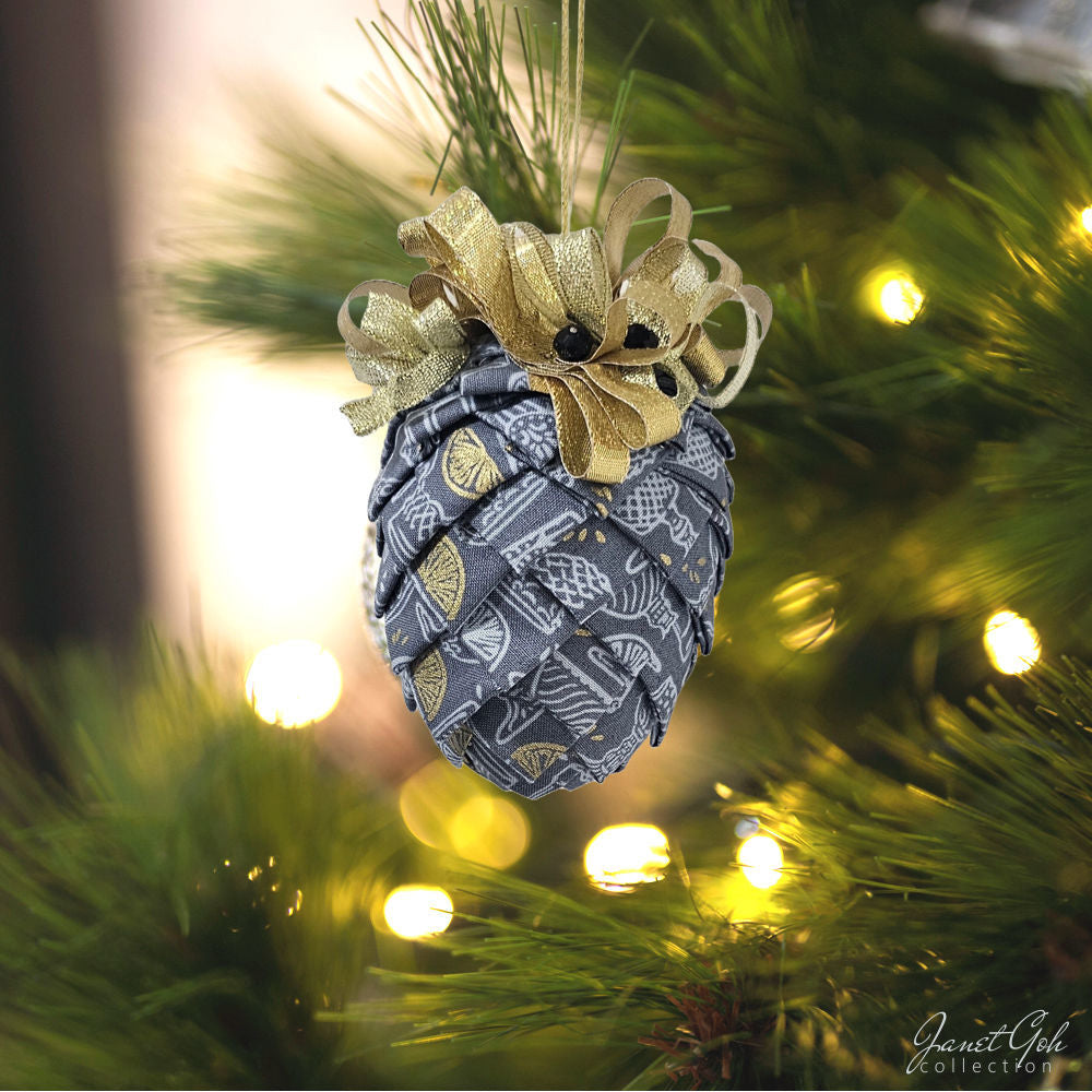 Blossom Pine Ornament - 3" x 4" - 10 designs available