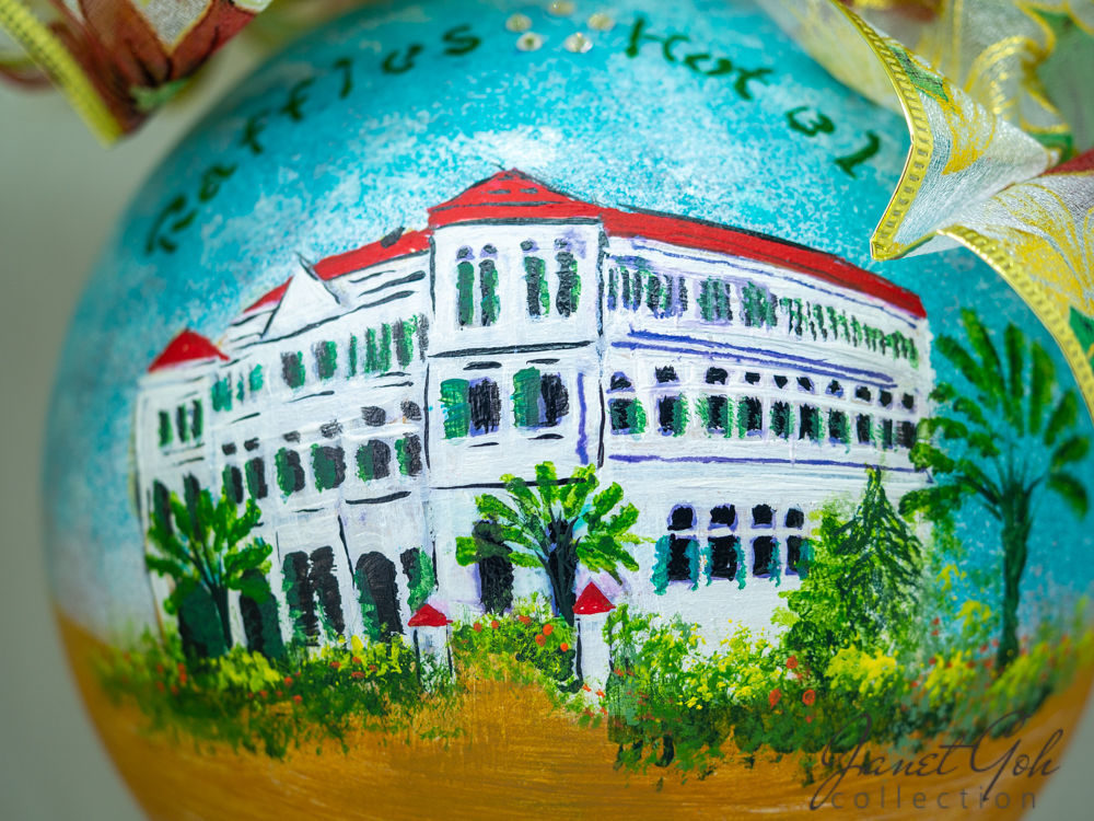 Handpainted Glass Ball Ornaments