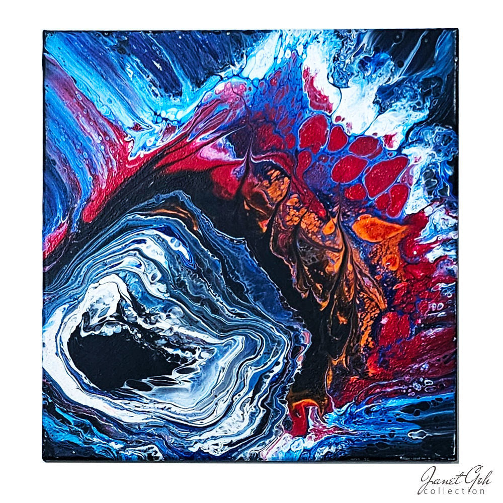 Acrylic Pour Painting