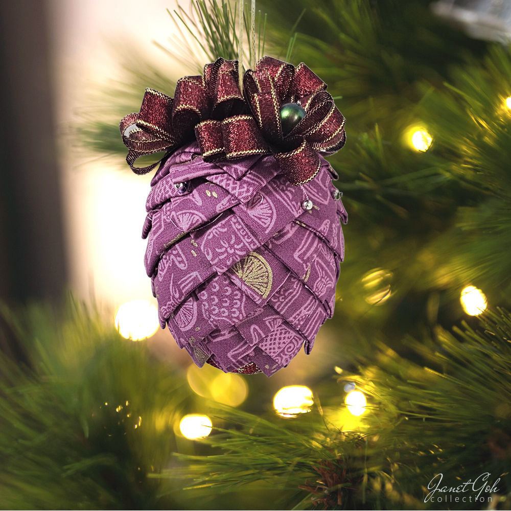 Blossom Pine Ornament - 3" x 4" - 10 designs available