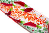 Picture of 18-inch by 5-inch Fused Glass Tray - Chillies