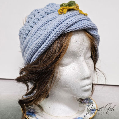 Picture of Handcrafted Blue Beanie -20"