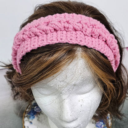 Picture of Handcrafted Pink Head Band - 19.5"
