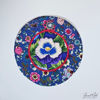 Picture of Blooming Harmony - 12 3/4" Round Table Mat - 8 designs available - Blue